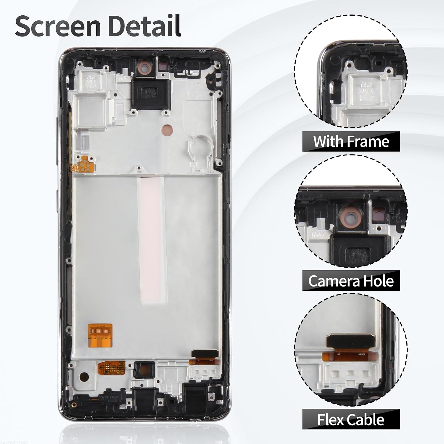 Samsung A52用OLED LCD スクリーン 交換用 4g Samsung Galaxy A52 5g ディスプレイデジタイ