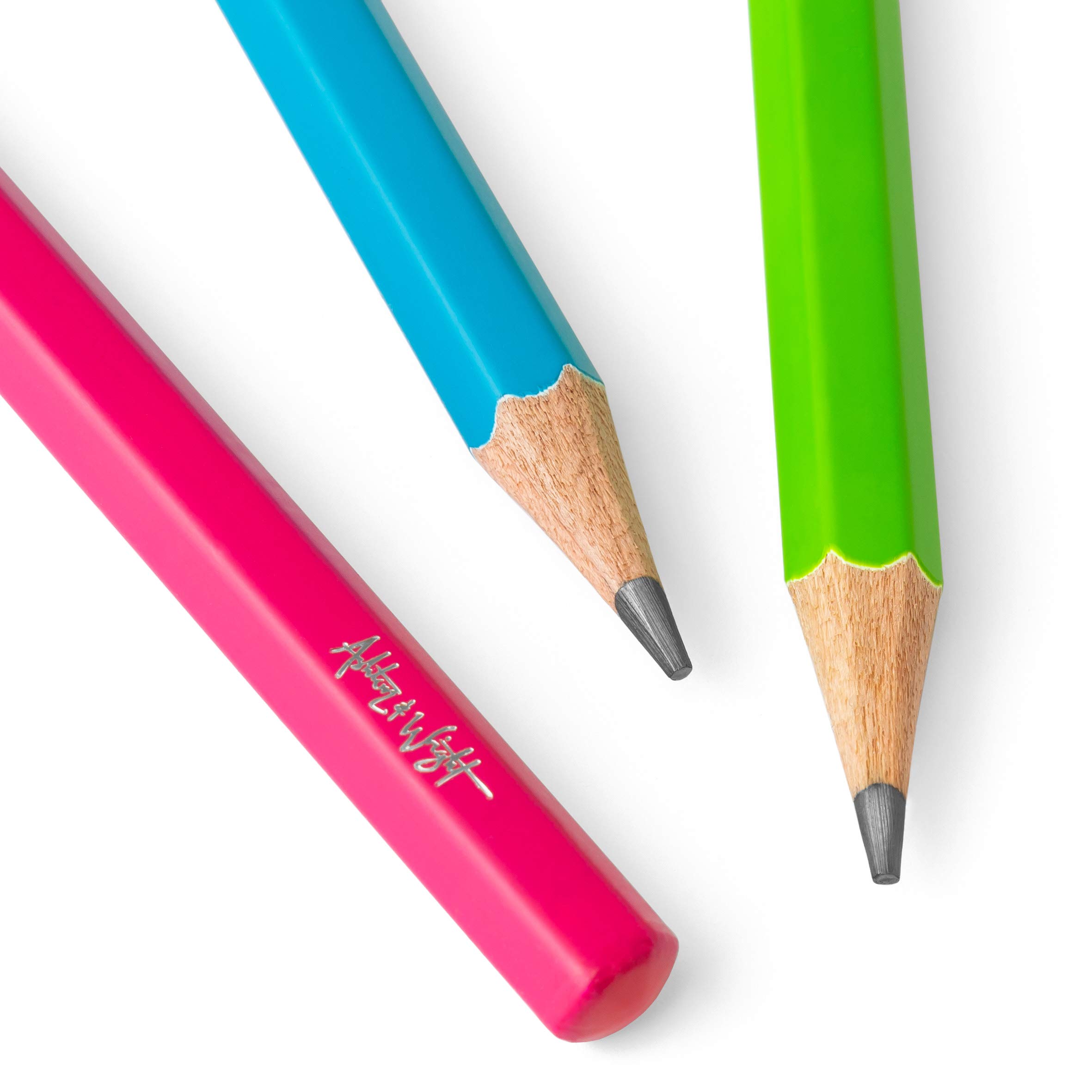 STABILO swano fluo - Matita in grafite - con gommino - Confezione da 12 - Grad HB - Giallo Fluorescente