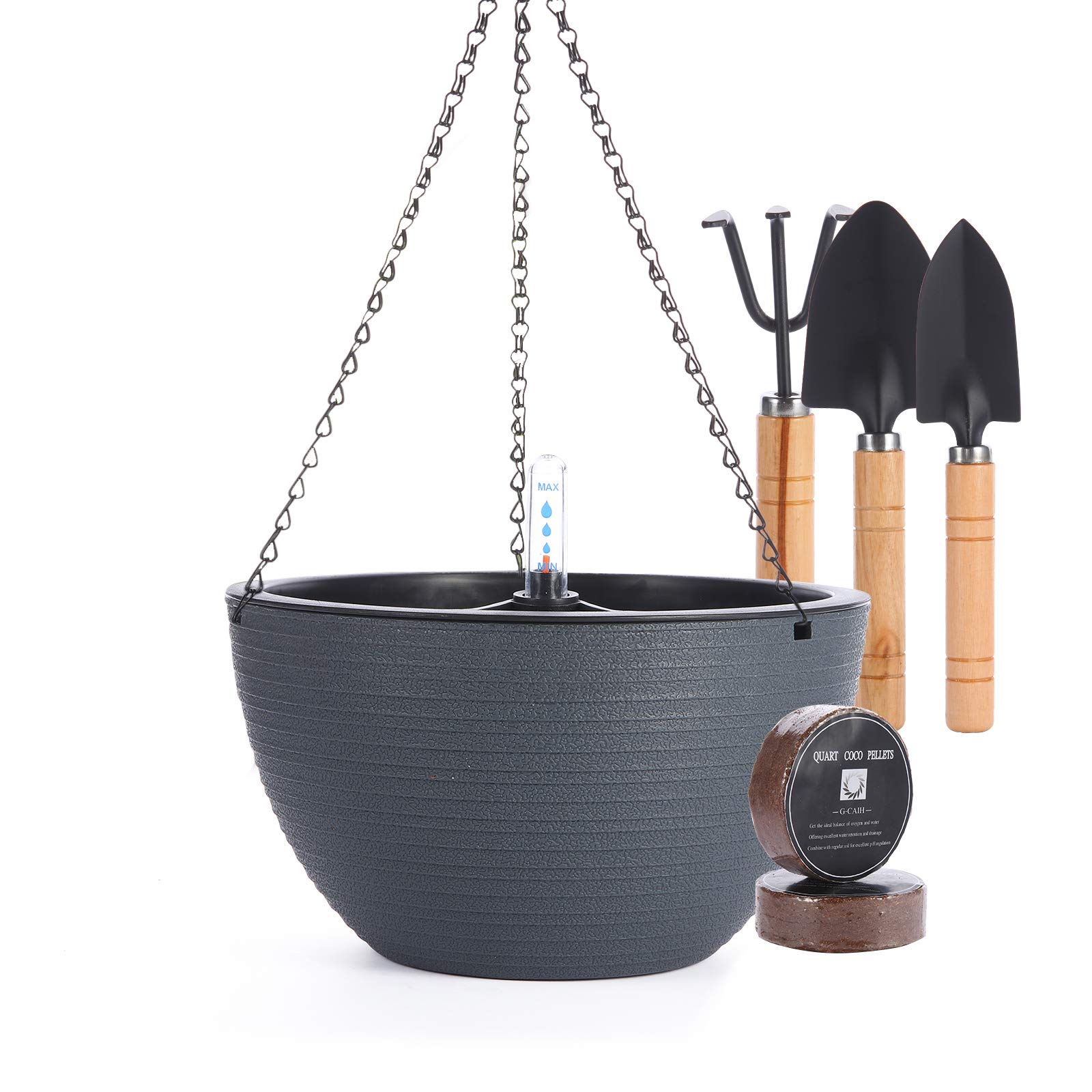 Buy Self Watering Hanging ers Indoor Outdoor Hanging Pots for s,8.7