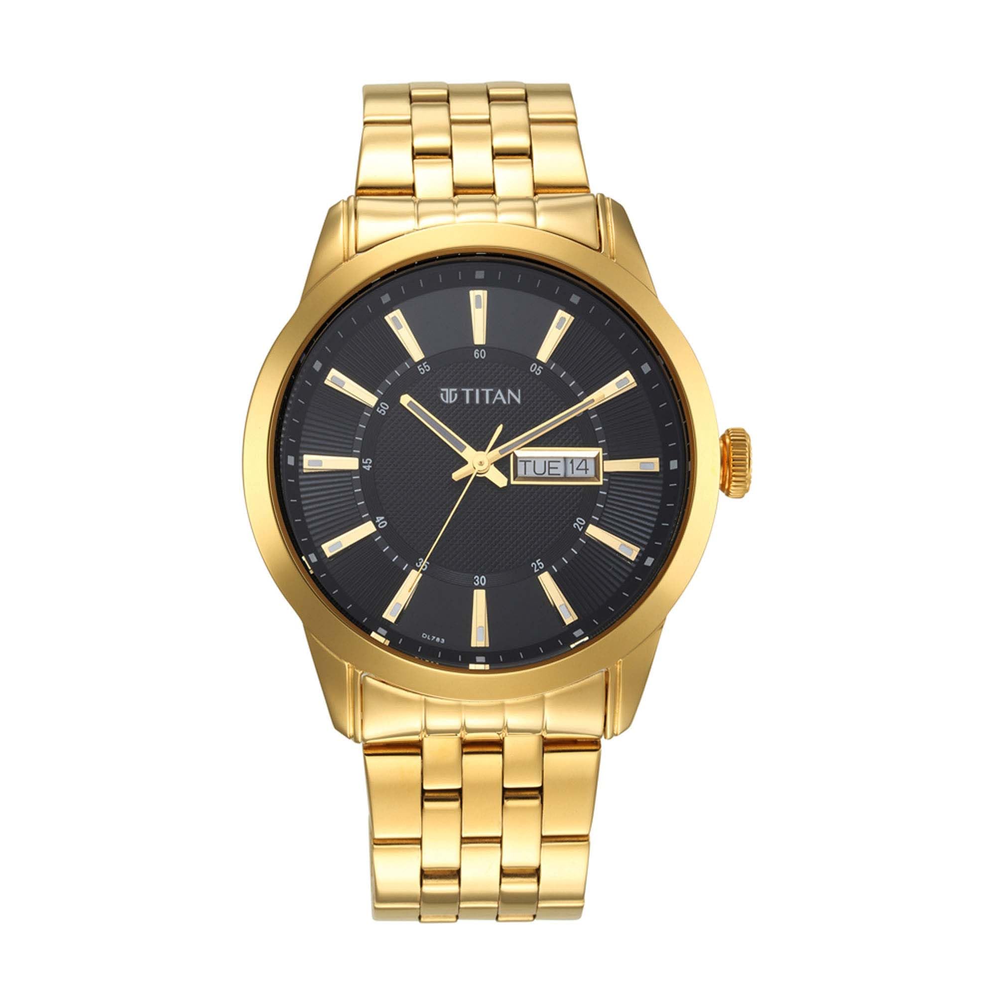 Titan Metal Analog Black Dial Mens Watch-1752Ym03/Np1752Ym03 (B09DCTJ4TX) Amazon Price History, Amazon Price Tracker