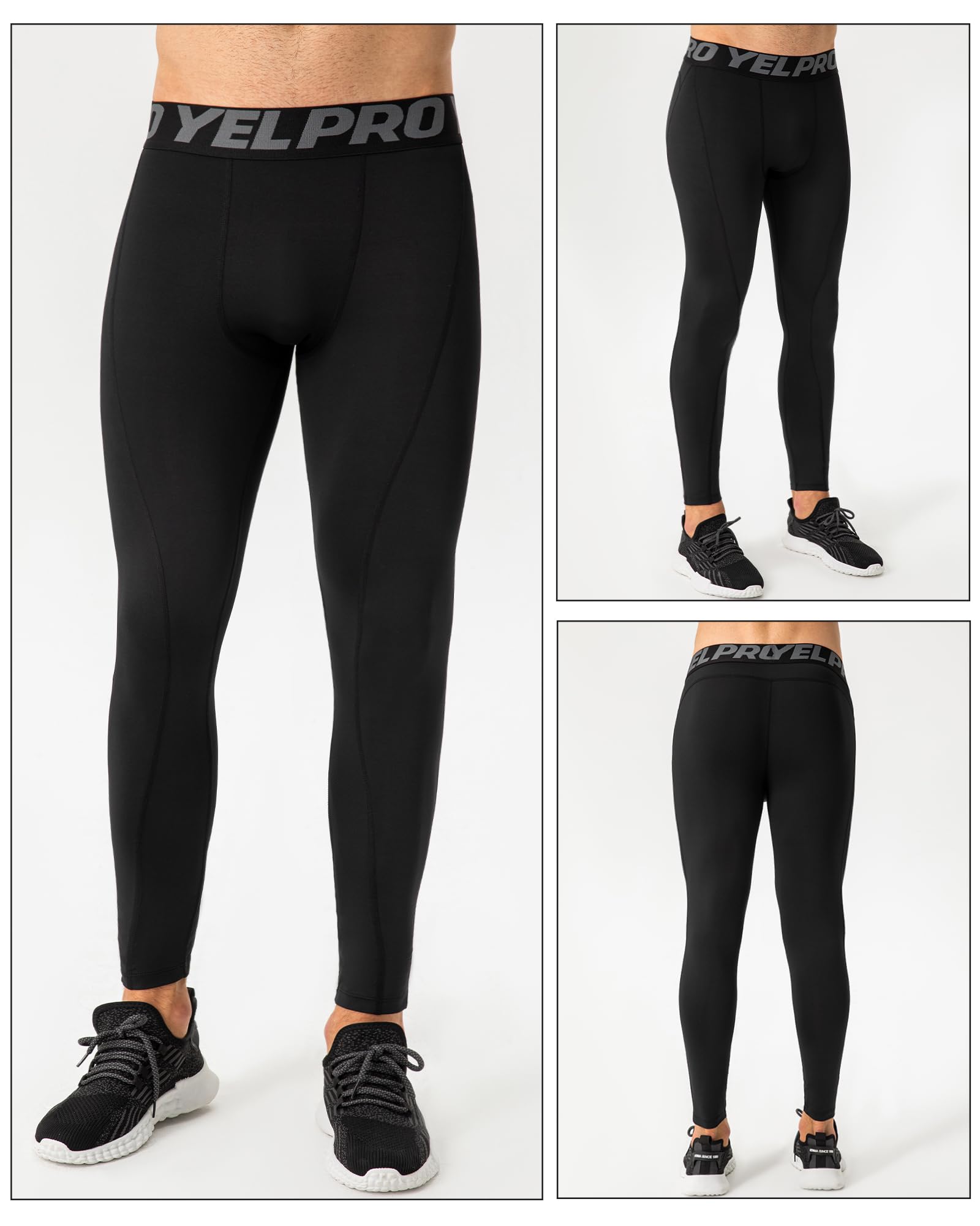 Yuerlian Collant de compression anti-humidité pour homme