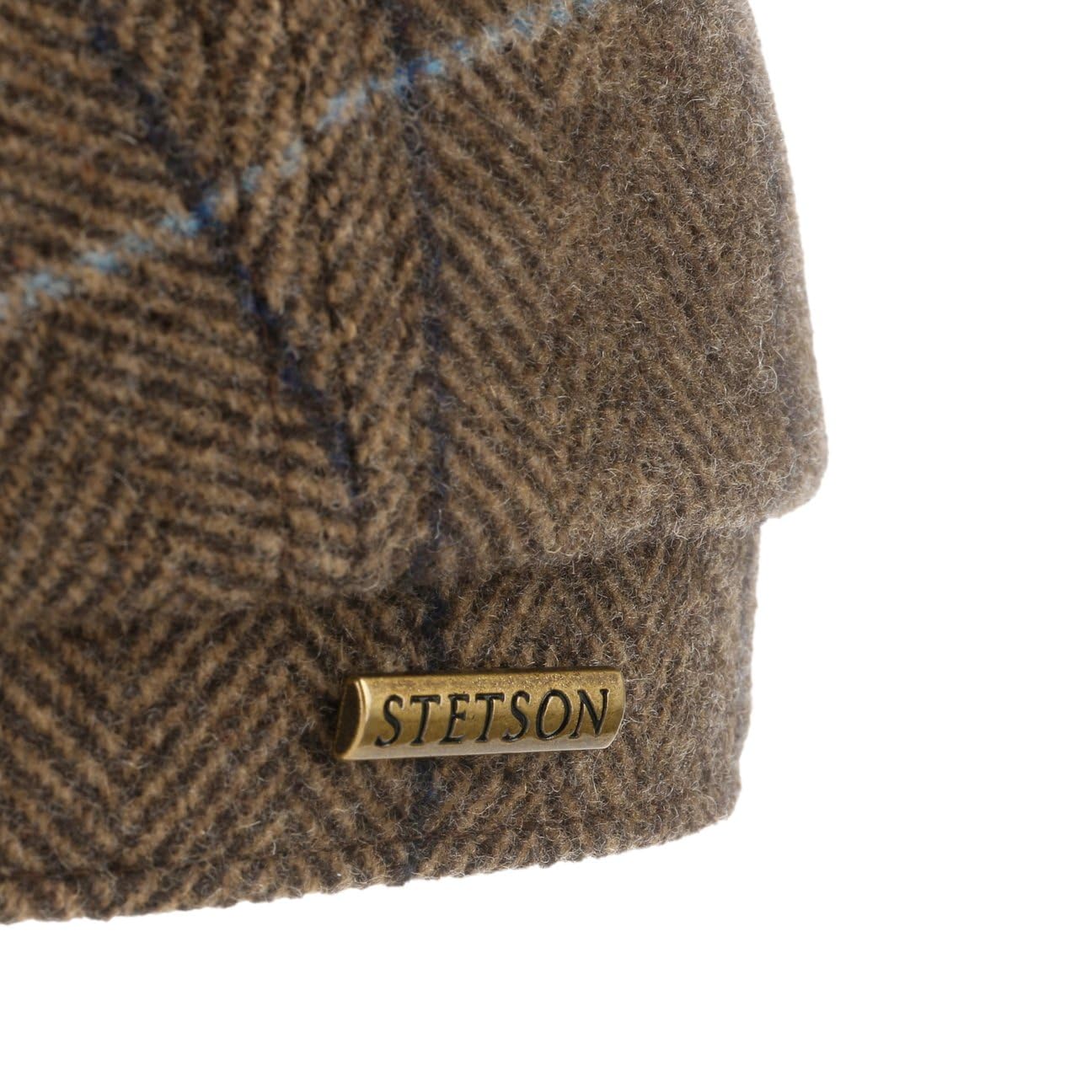 Stetson Hatteras Gallanger Wool Flatcap Klassisch Elegante Schirmmütze Made in EU Herren Herbst Winter