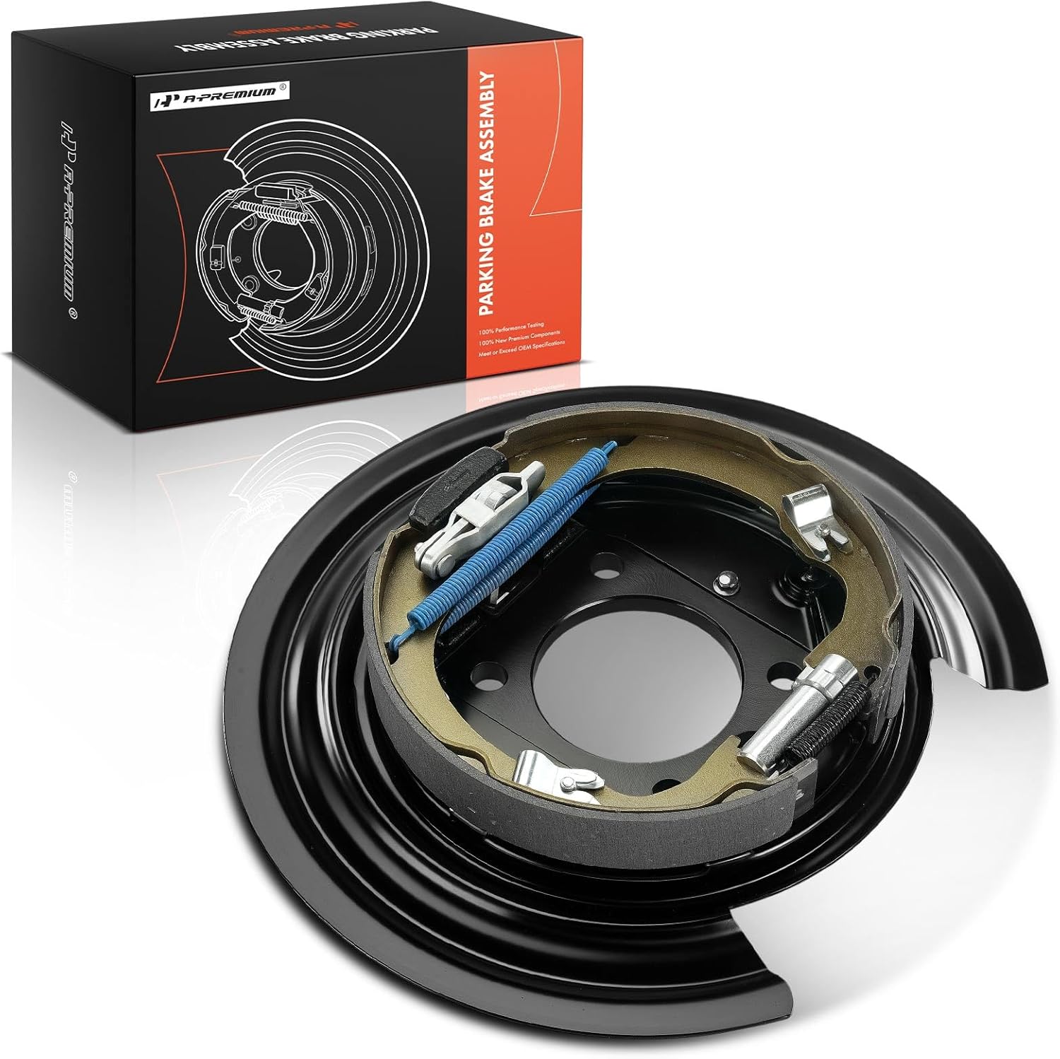 A-Premium Rear Driver or Passenger Side Brake Dust Shield Compatible with Jeep & Dodge Models - Wrangler 2007-2017, Wrangler JK 2018, Liberty 2008-2012, Nitro 2007-2011