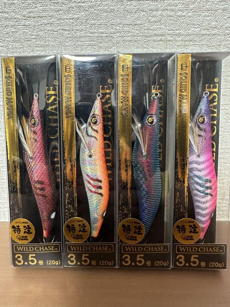 Amazon.co.jp: 特注 スクイッドマニア ワイルドチェイス 4本セット よ 