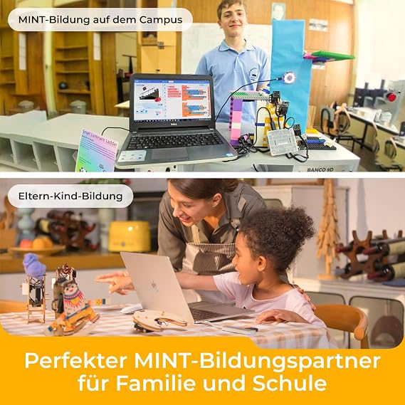 Makeblock NextMaker STEM Toy (Box 1-3) Educational Coding Toy Kit Science Kit for Children for Programming Learning Electronics Gift Idea for Children from 8 Years