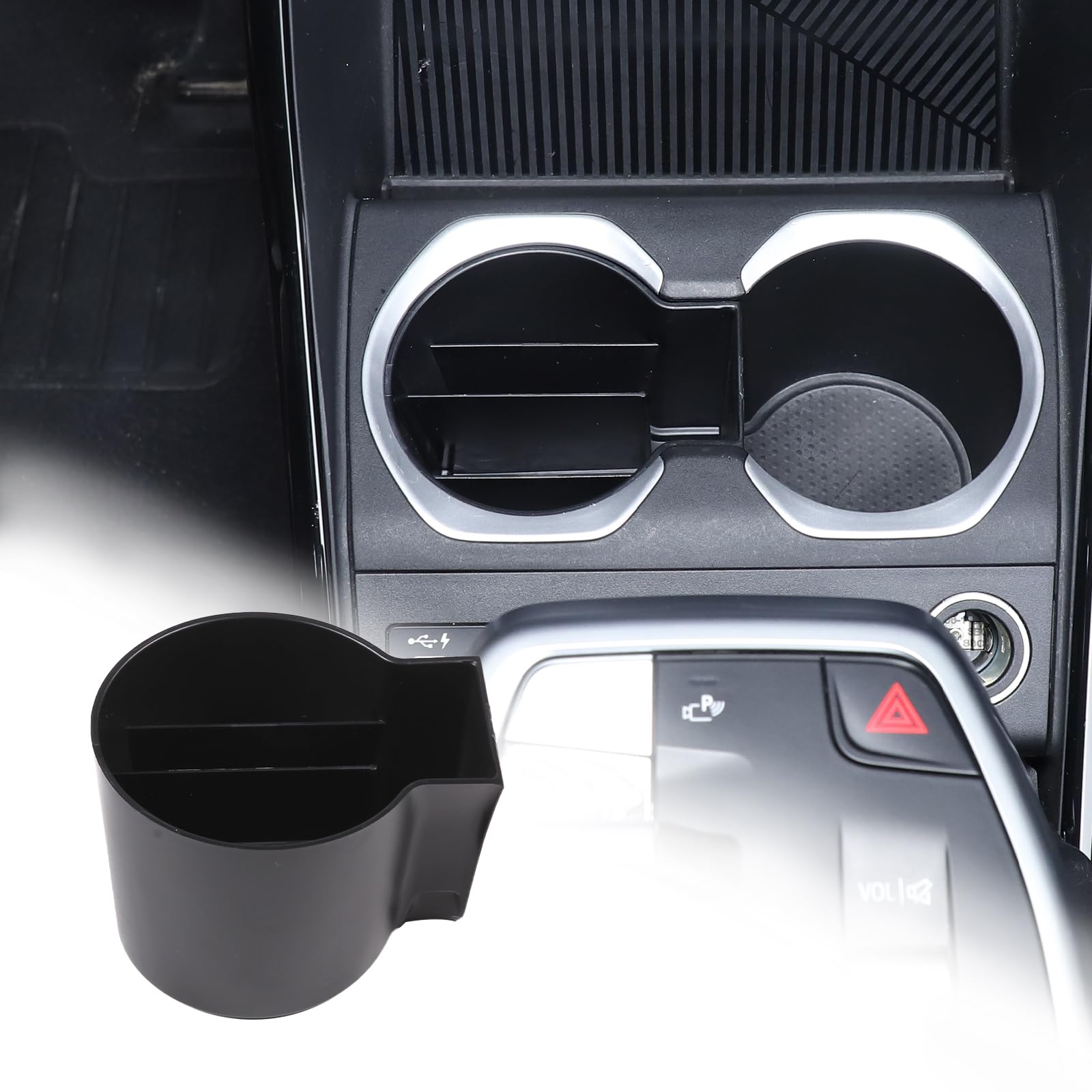 Scatola portaoggetti a compartimento per console centrale per auto, compatibile con X1 U11 2023-2024 accessori auto