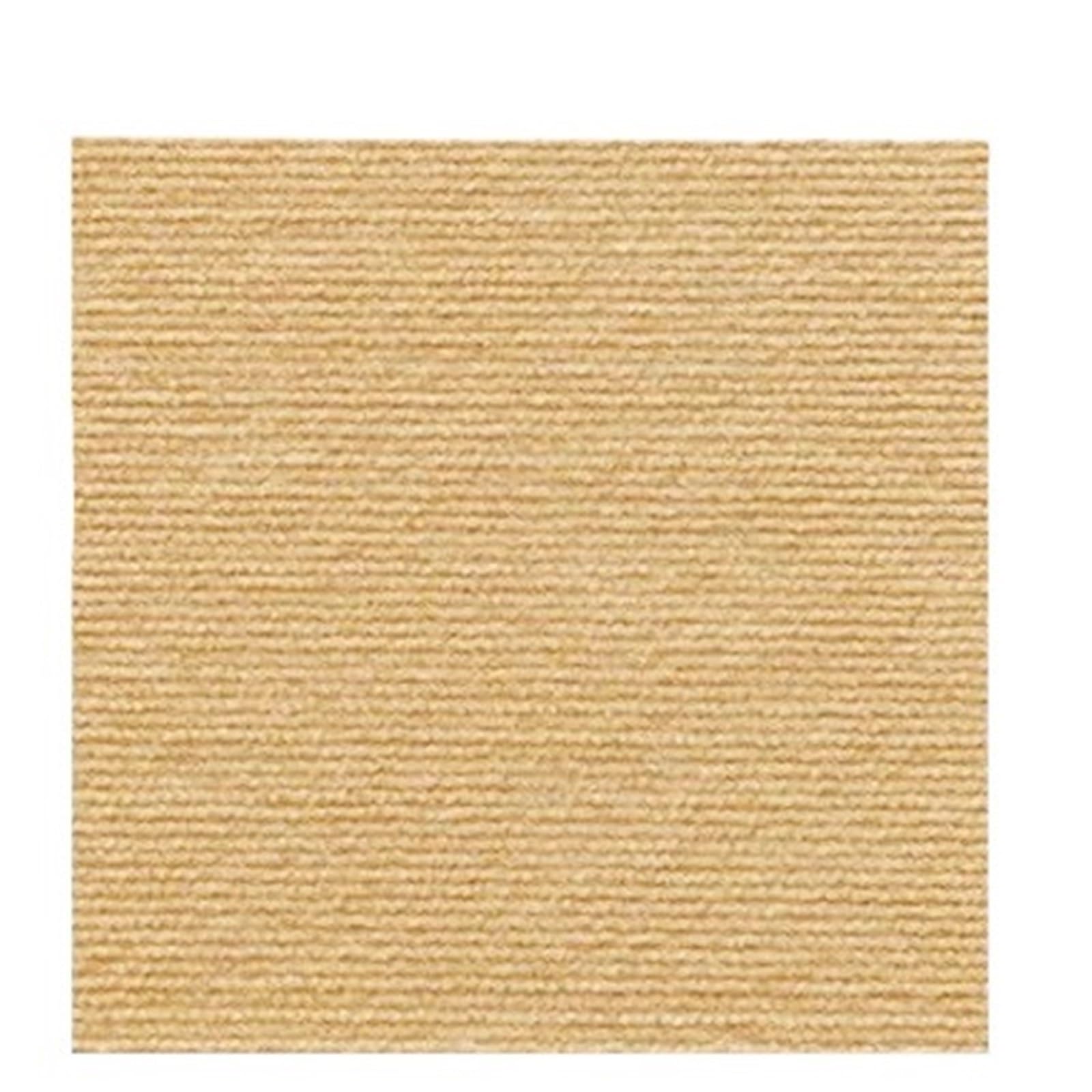 Teppichfliesen Selbstliegend DIY-Bodenfliesenaufkleber 30x30cm, verdickte Teppichmatte, selbstklebende Wandaufkleber, Raumdekoration(Khaki)