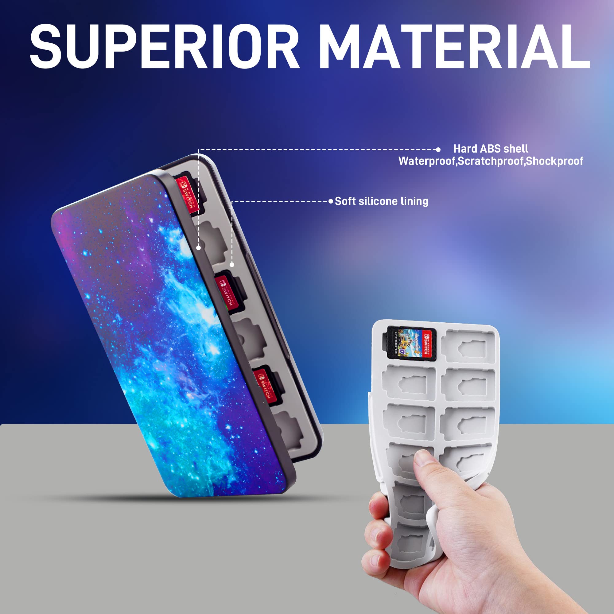 Amazon.co.jp: FUNDIARY ゲームカードケース Nintendo Switch/Lite