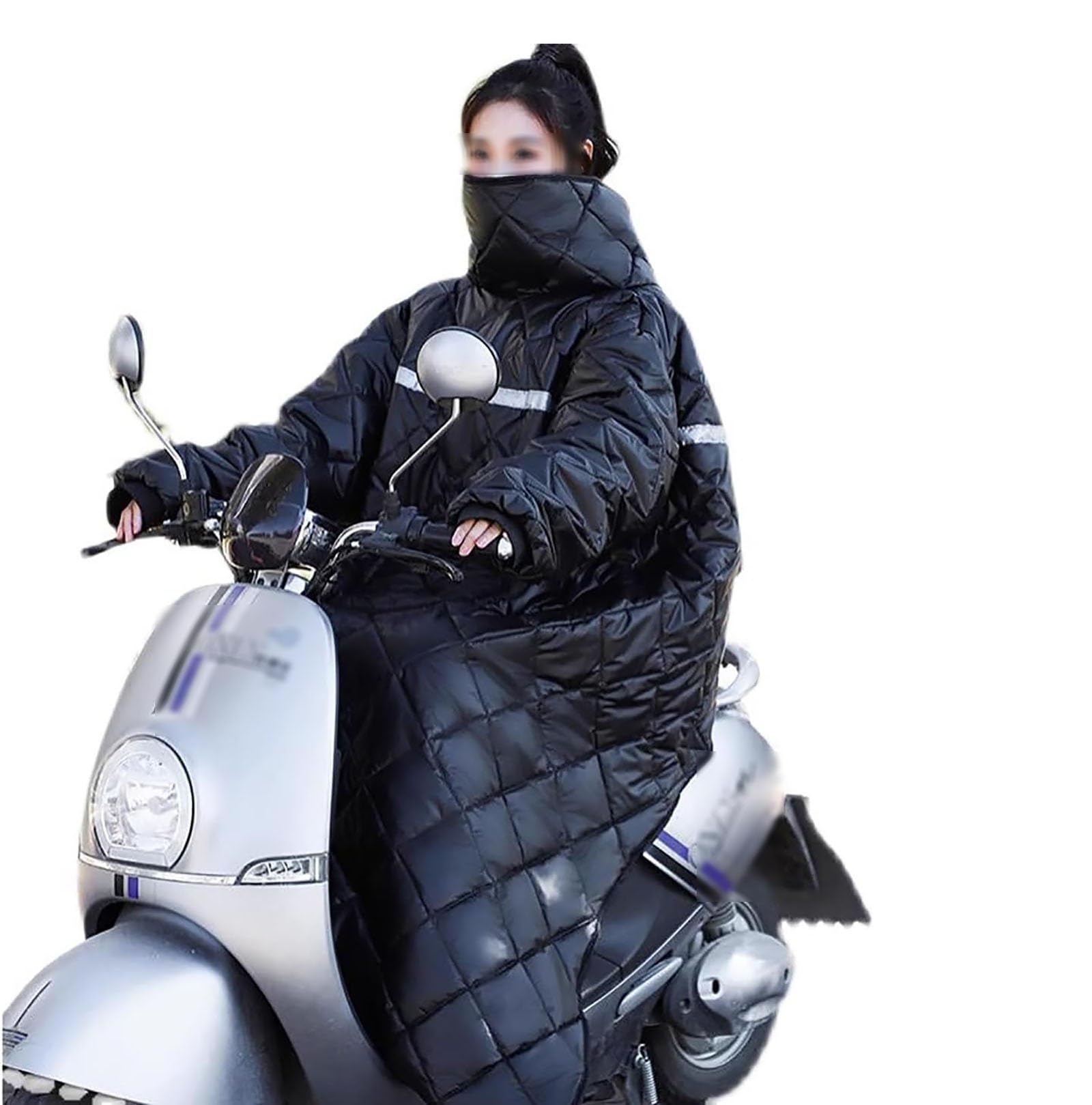 Mobility Scooter Blanket Warm Cover - Protect Against Rain, Cold and Wind, Mobility Scooter Waterproof Cosy Wrap for Wheelchair, Fleece Lined, Leg and Lower Body Warmer Blanket Cover