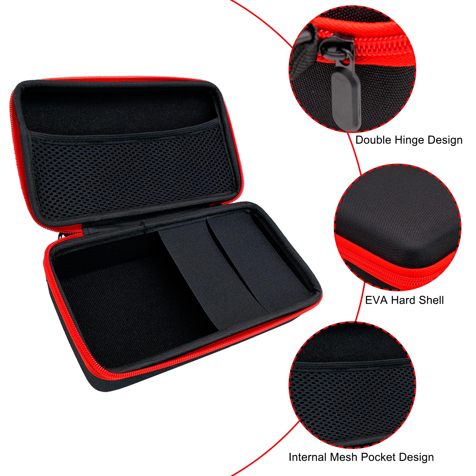 Fahibin EVA Tool Pouch, Tool Container Bag, Storage Case Tool Bag,EVA Hard Shell Tool Organizer - Image 3