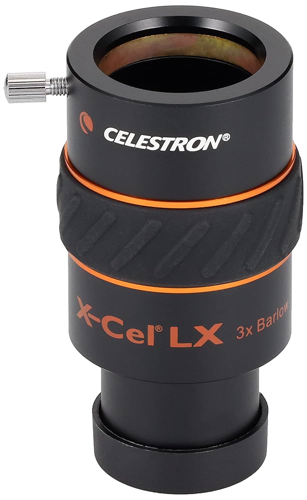 望遠レンズ X-Cel LX 3x Celestron 3x X-Cel LX 1.25-inch Barlow Lens