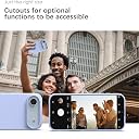 YATWIN Silicone Case for iPhone 17 Air, Soft-Touch, Shockproof, DustProof, Antiskid Phone Cover for Apple iPhone 17 Air - Lilac gallery image