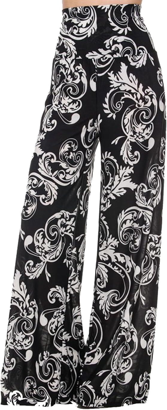 2LUV Plus Women's High Waisted Plus Palazzo Pants