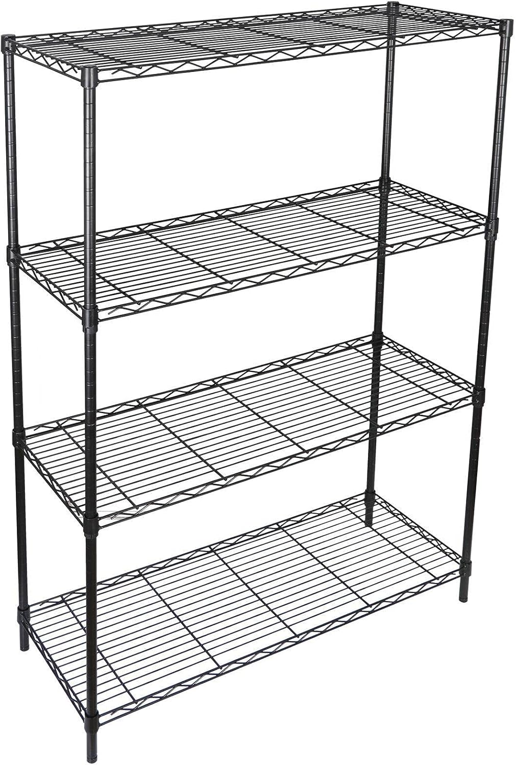 Protecerps 4 Shelf Adjustable Heavy Duty Storage Shelving