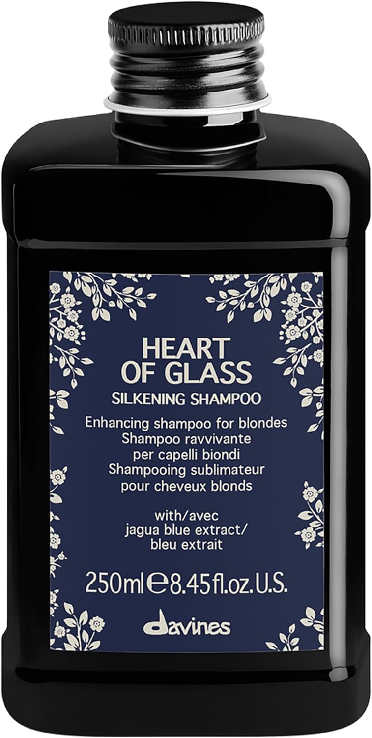 Davines HEART OF GLASS silkening shampoo – Enhancing shampoo for blondes 250ml