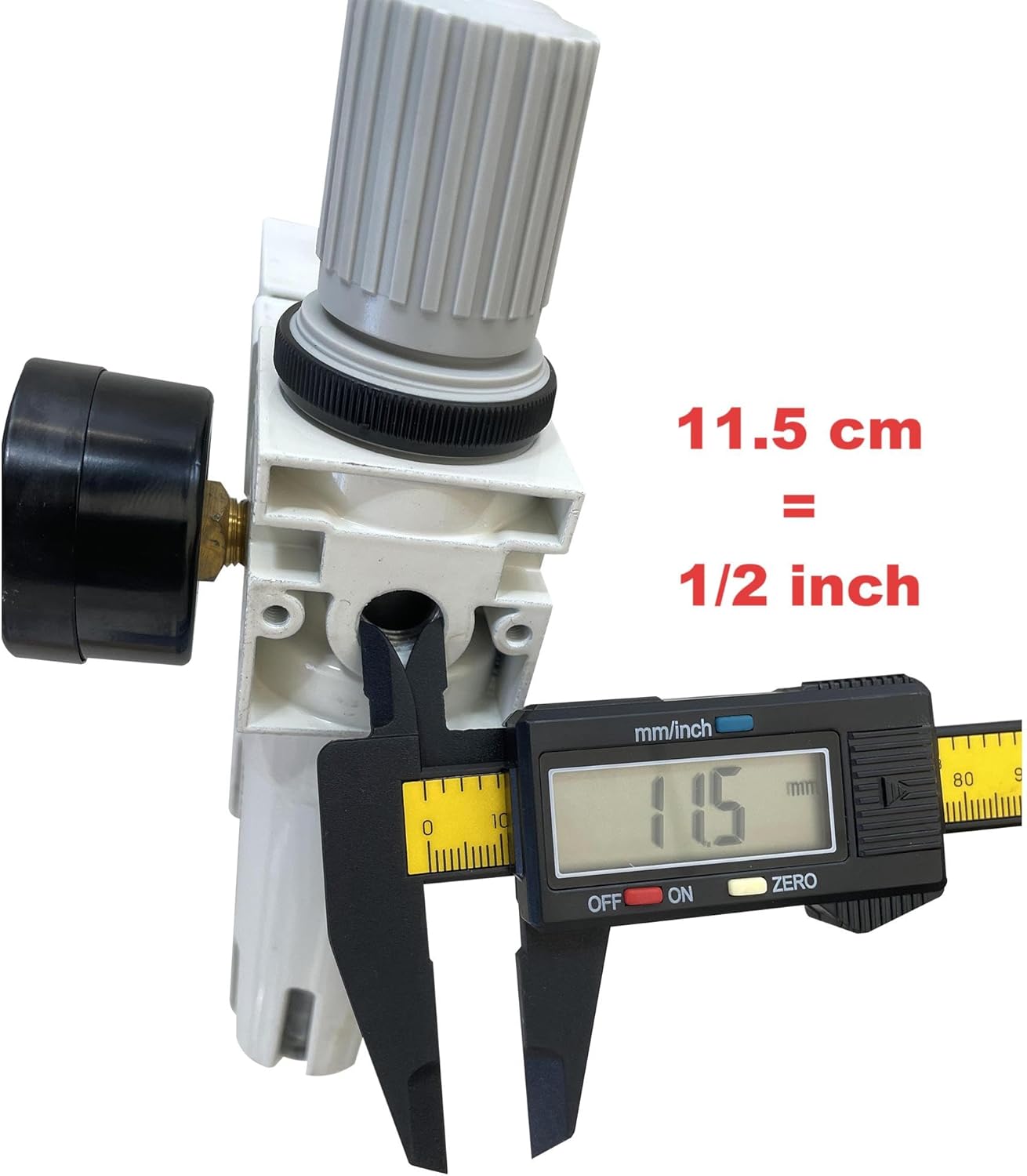 Tire Changer Air Pressor Oil Water Regulator, Separator with Pressure Gauge for Most Tyre Changing Machine, Accessory