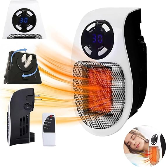 Portable Heaters, Cordless Battery Powered Heater, Portable