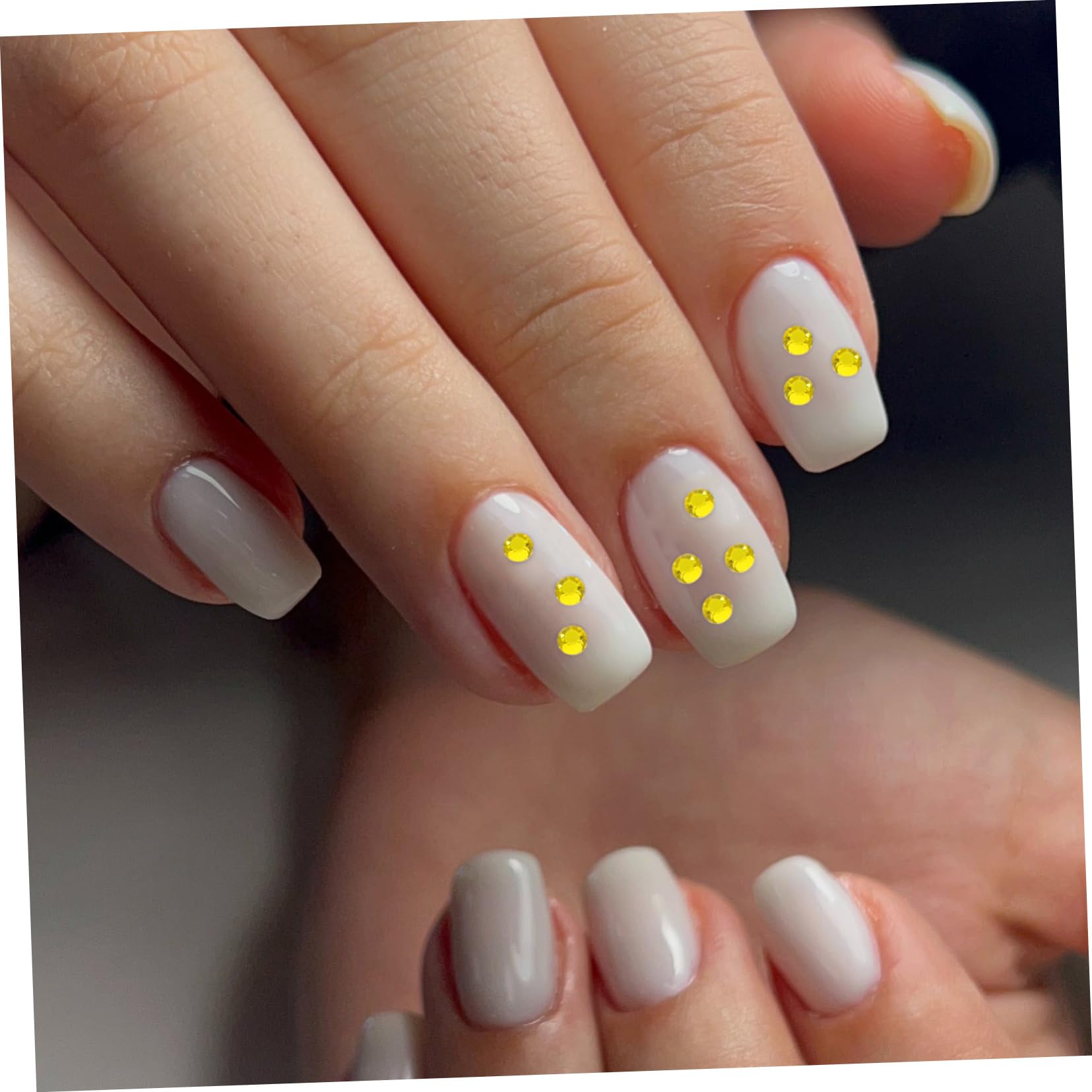 5 Set Di Accessori Per Nail Art Con Strass Flatback Forniture Per Manicure Decorazioni Per Unghie 2880 Pezzi*5
