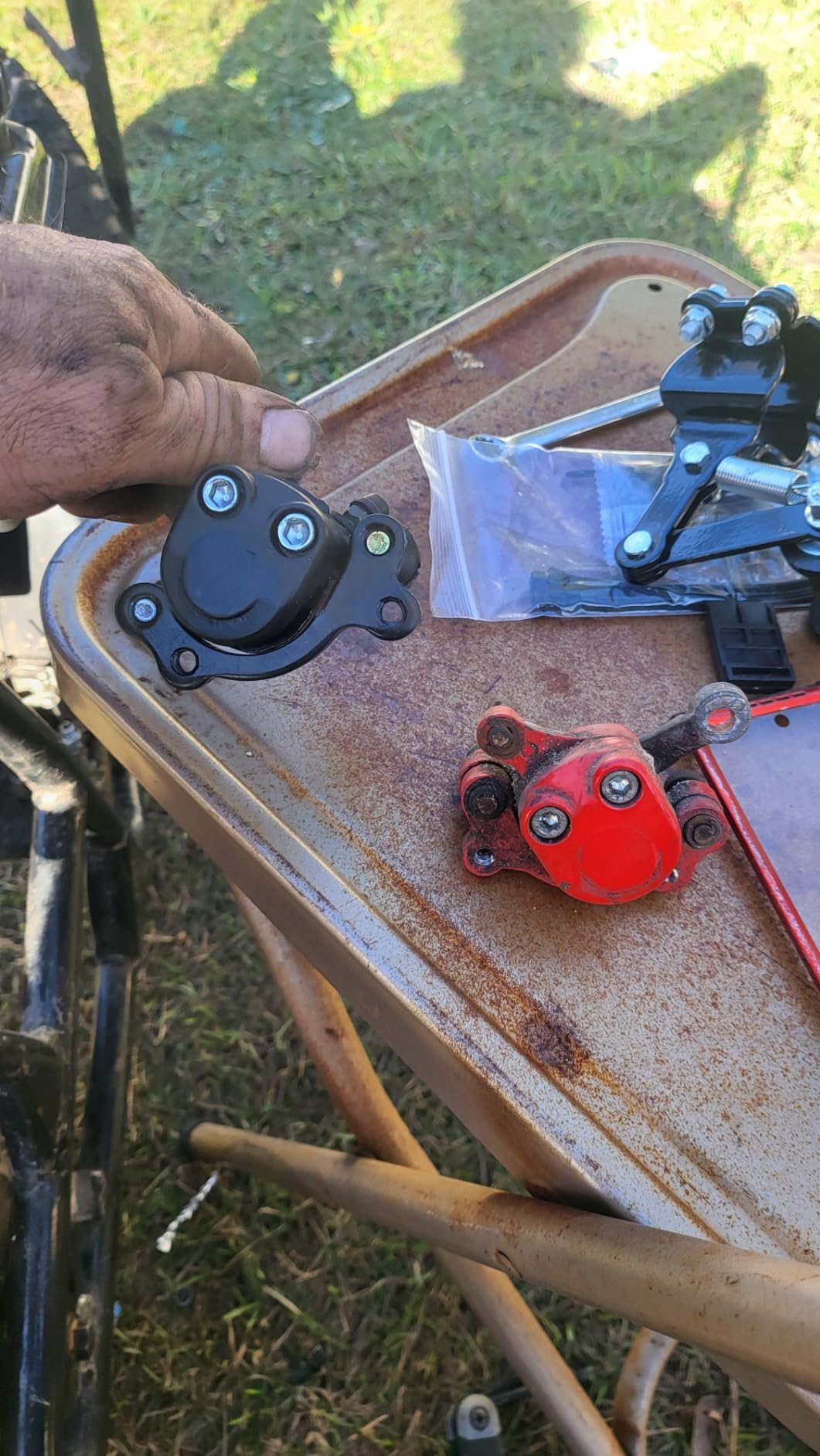 Left side rear or front?