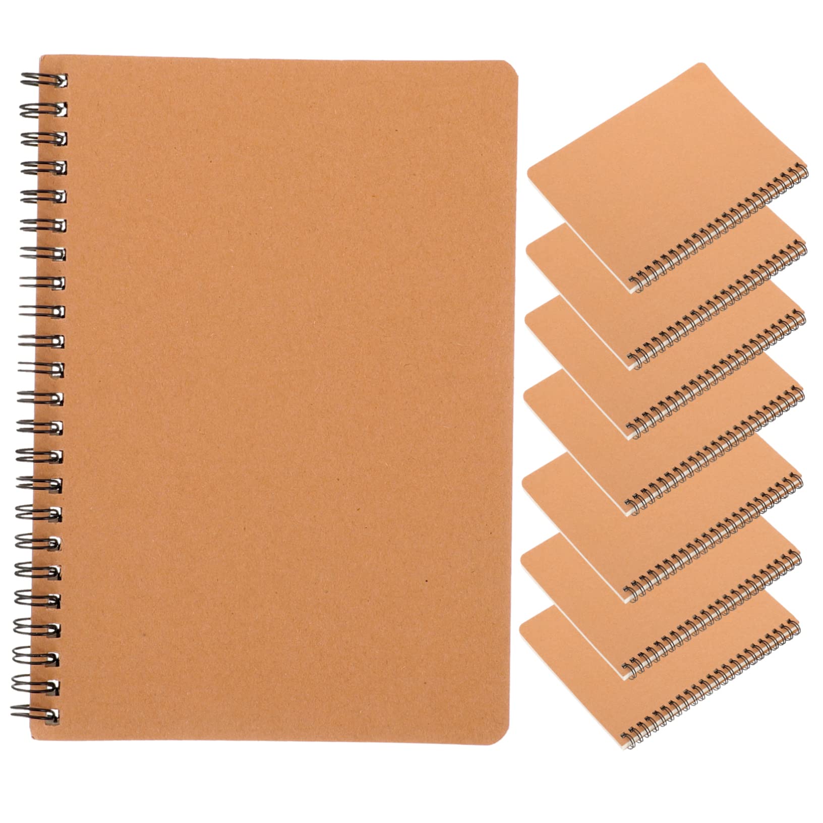 10stücke Spiralnotizbuch Mit Leeren Notizblöcke Zum Schreiben Und Journaling Langlebige Notebooks Für Büro Und Lernen Tragbar Für Jugendliche