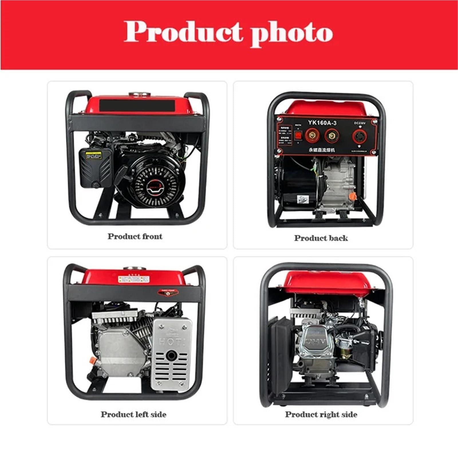 Generatori portatili da 6000 W Para saldatrice Kit Riparazione Paraurti Auto
