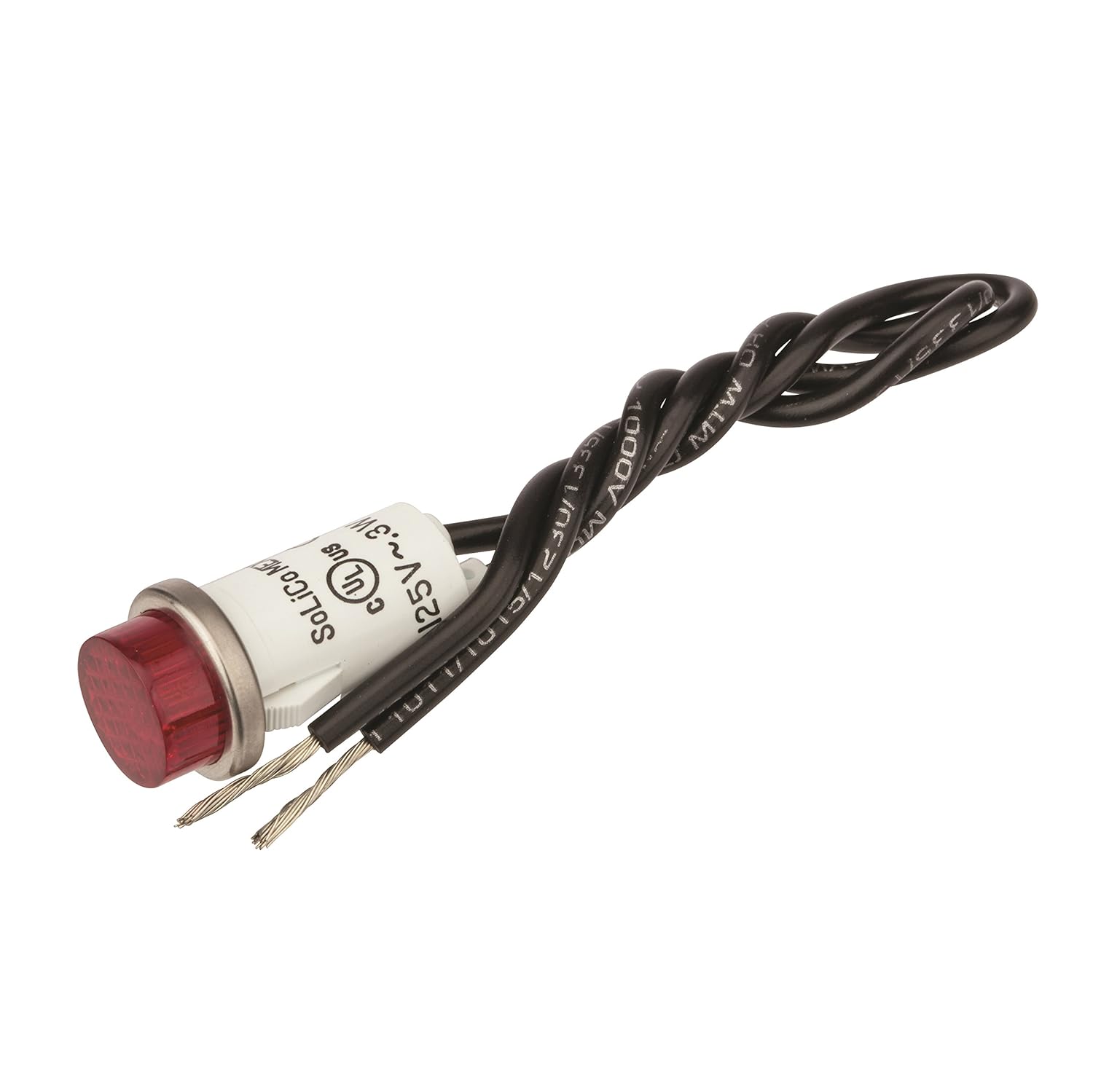 Up To 60% OFF Round Indicator Light with Non Replacable Lamps, Press Fit, 0.5 Panel Cutout, 0.5 Mounting Hole Diameter, Red 0.25 Cyl Diamond Lens, Stainless Bezel New Arrivals Round Indicator Light with Non Replacable Lamps, Press Fit, 0.5 Panel Cutout, 0.5 Mounting Hole Diameter, Red 0.25 Cyl Diamond Lens, Stainless Bezel