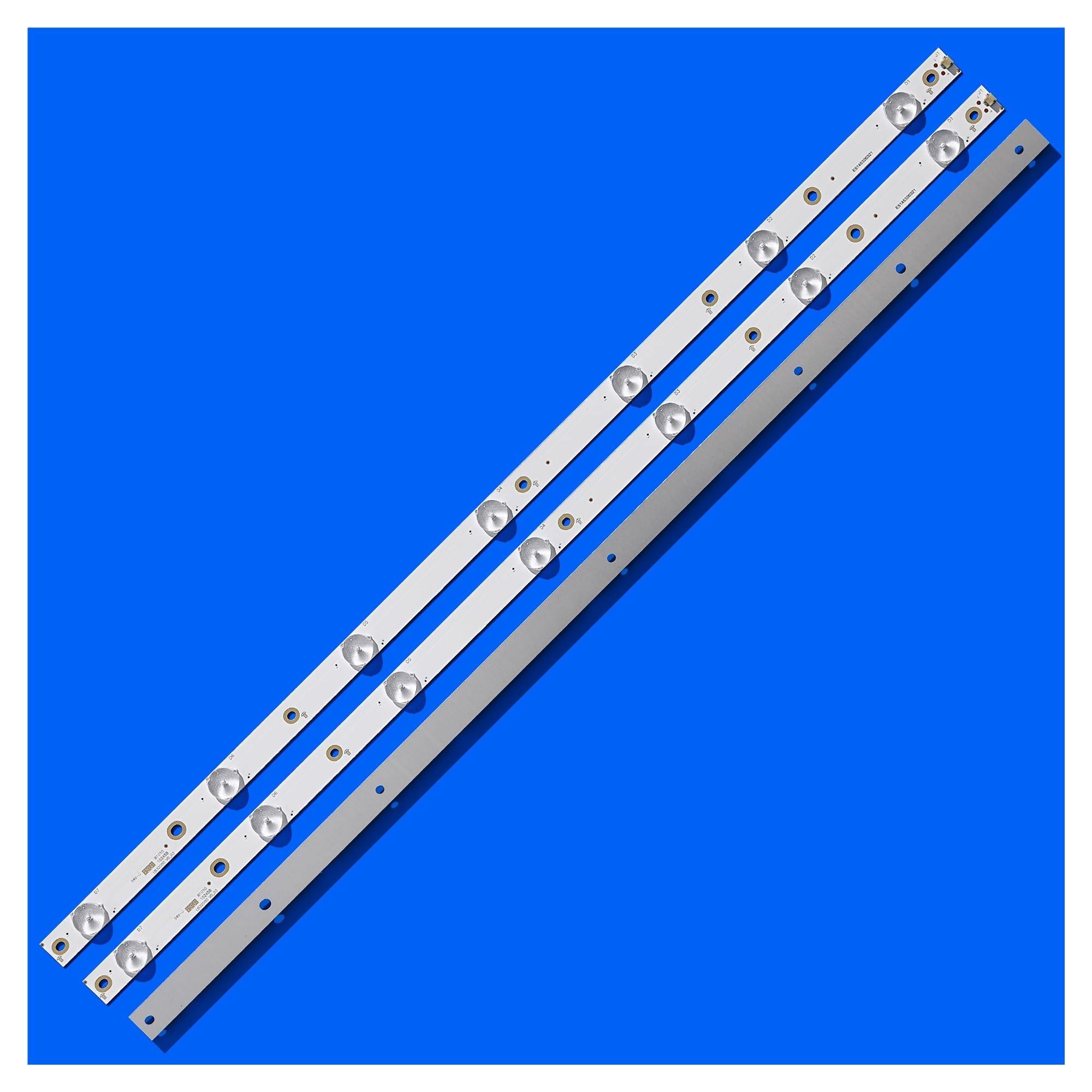 DAYHOM 3 LED PCS Striscia di retroilluminazione 3 2LJ500 32LH500D GJ-2K16-315 32PFS6401 KDL-32R330D 32PHS5301 32PFS5501 LB32080 V0 01P26 Adattarsi for Gemelli(3set
