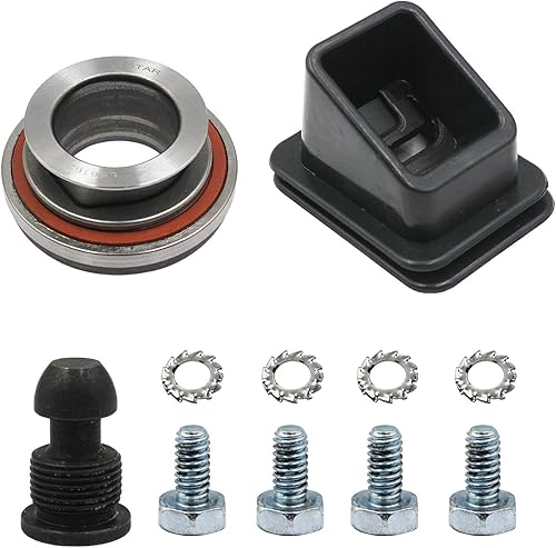 Miniatura 6 de LOSTAR Kit de carcasa de campana Chevy + cubierta de inspección de horquilla de embrague de 11 pulgadas, cojinete de lanzamiento, pernos de varilla