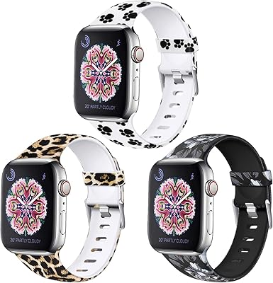 amazon leopard apple watch band