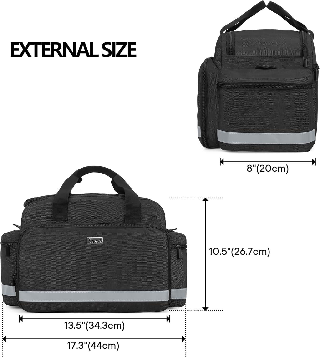 Trunab Home Health Nurse Bag Medical Bag Organizer with Handle and Shoulder Strap for Home Visit, Travel, Nursing Student - Image 6