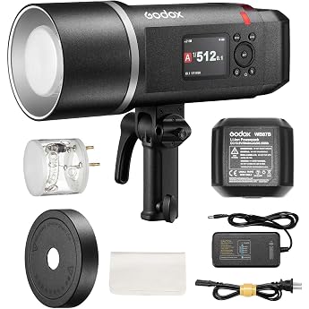 Godox AD600BMII Strobe Flash 600W 0.01-1.9s Recycle Time Portable TTL 1