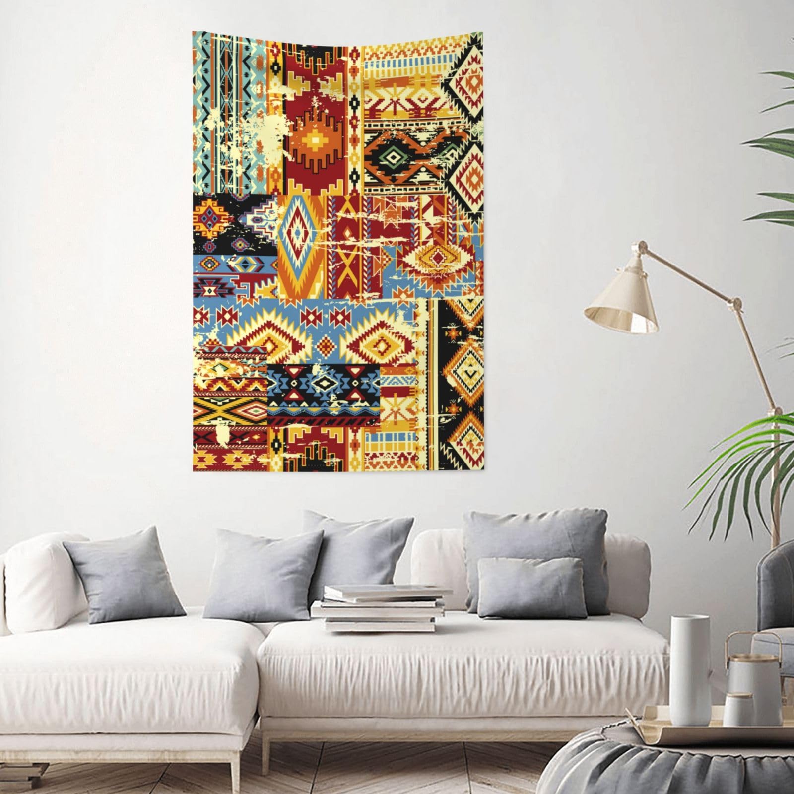 Amazon.co.jp: インディアン ネイティブアメリカン 民族柄 オルテガ柄