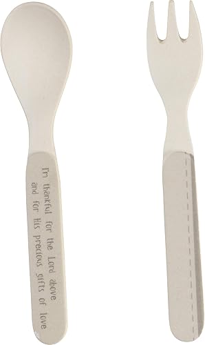 Miniatura 5 de Precious Moments 5 Noah's Ark Gift Juego de alimentación para la hora de la comida, tamaño único, multicolor