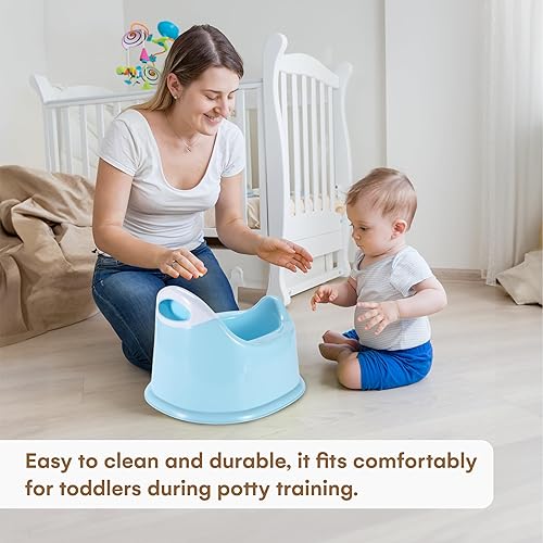 Miniatura 4 de Childlike Behavior Inodoro de entrenamiento para ir al baño - Fácil de limpiar y cómodo para niños pequeños - Entrenamiento portátil para ir al baño