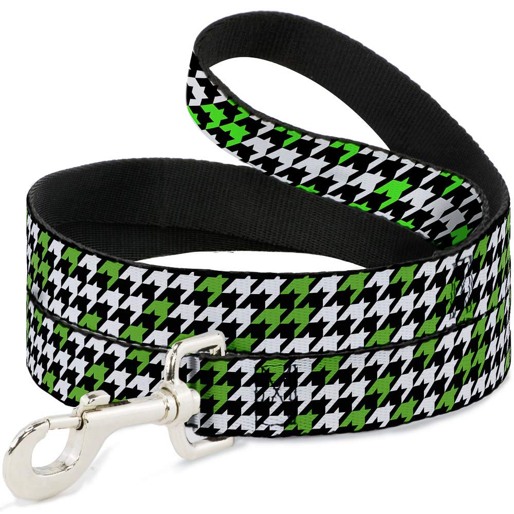 Laisse pour chien Buckle-Down DL-6FT-W30803 verte noire et blanche