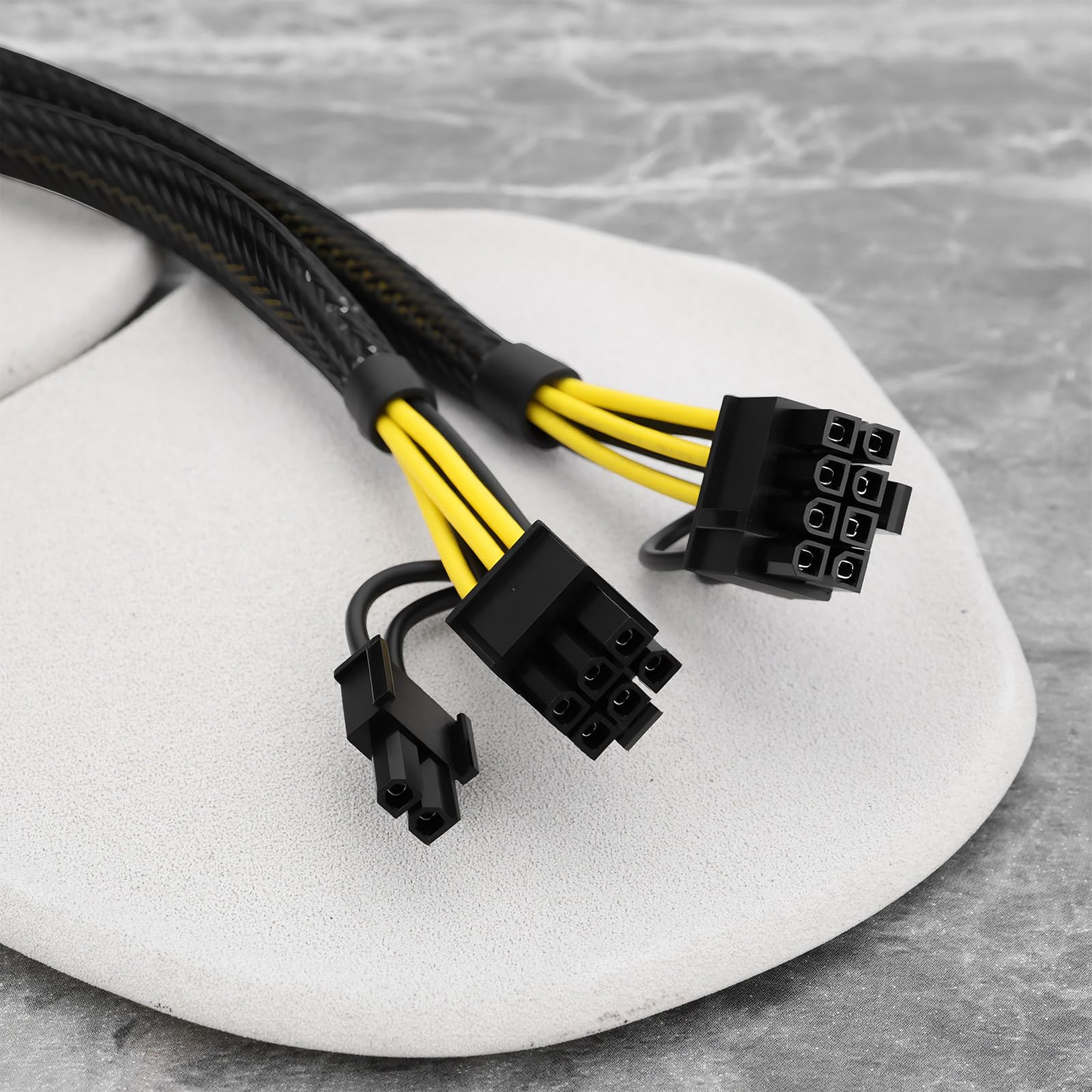 The Lord of the Tools Cavo Di Alimentazione Della Scheda Grafica GPU Da 8 Pin A Doppio 8 Pin 6+2 Pin N08NH 9H6FV Compatibile Con Dell R720 R720XD R730