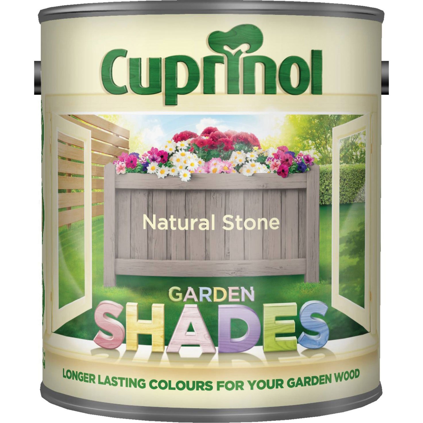 Cuprinol Garden Shades Exterior Wood Protector Natural Stone 2.5 Litres