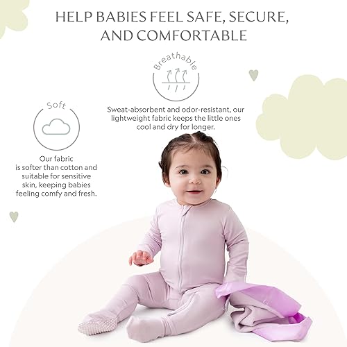 Miniatura 10 de Bamboo Little Manta de seguridad para bebé (crema)