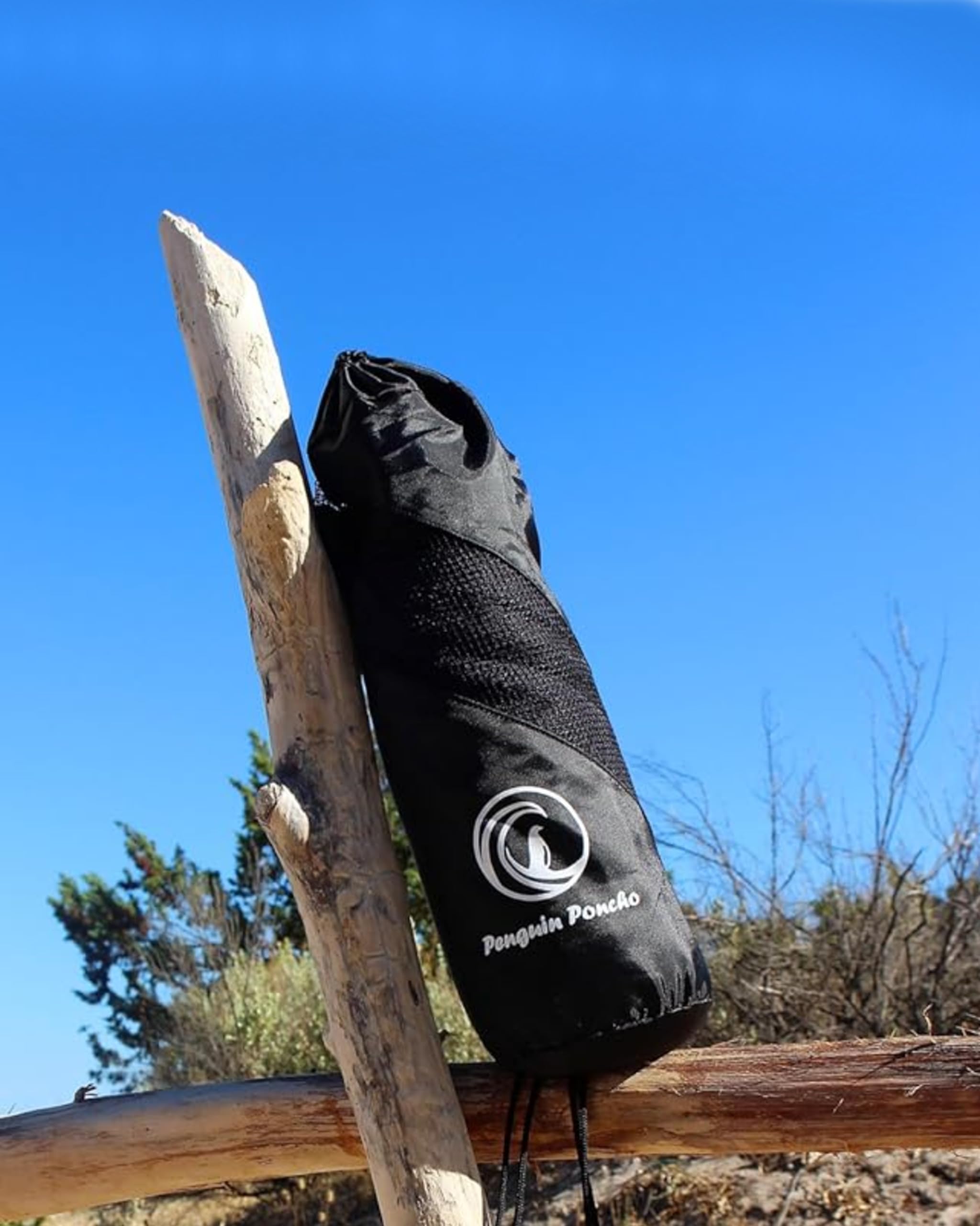 Poncho surfero con capucha, riñonera y bolsa de transporte; sirve como toalla, ayuda para cambiar de ropa y albornoz; talla única para hombre y mujer