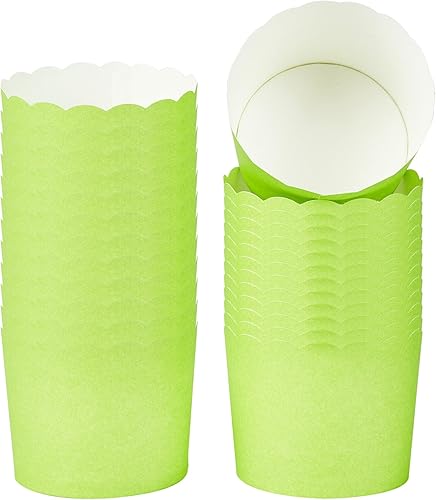 Miniatura 95 de Restaurantware Panificio Premium - Taza de papel Kraft de 10 onzas para hornear, tazas de papel para hornear, perfectas para magdalenas, cupcakes