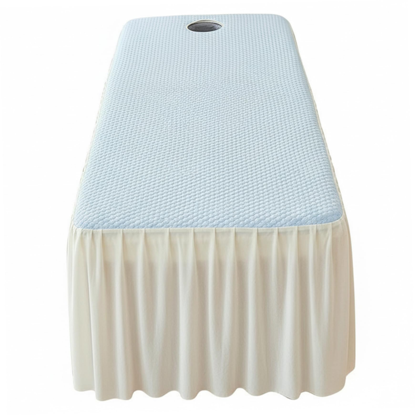 Jupe de table de massage housse lit massage respirante spa 72'' - 8