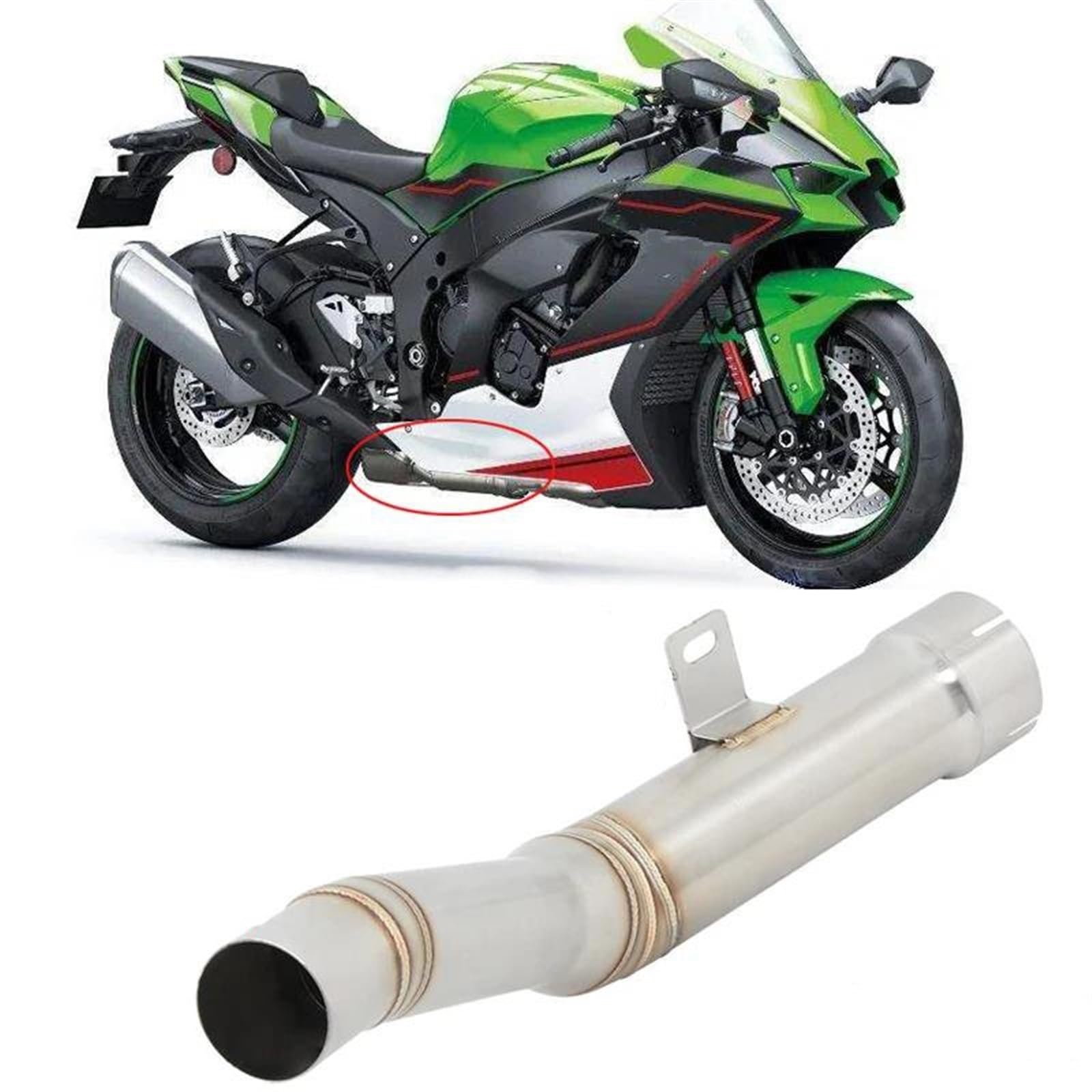 Amazon | オートバイ排気パイプ オートバイ排気エスケープシステム