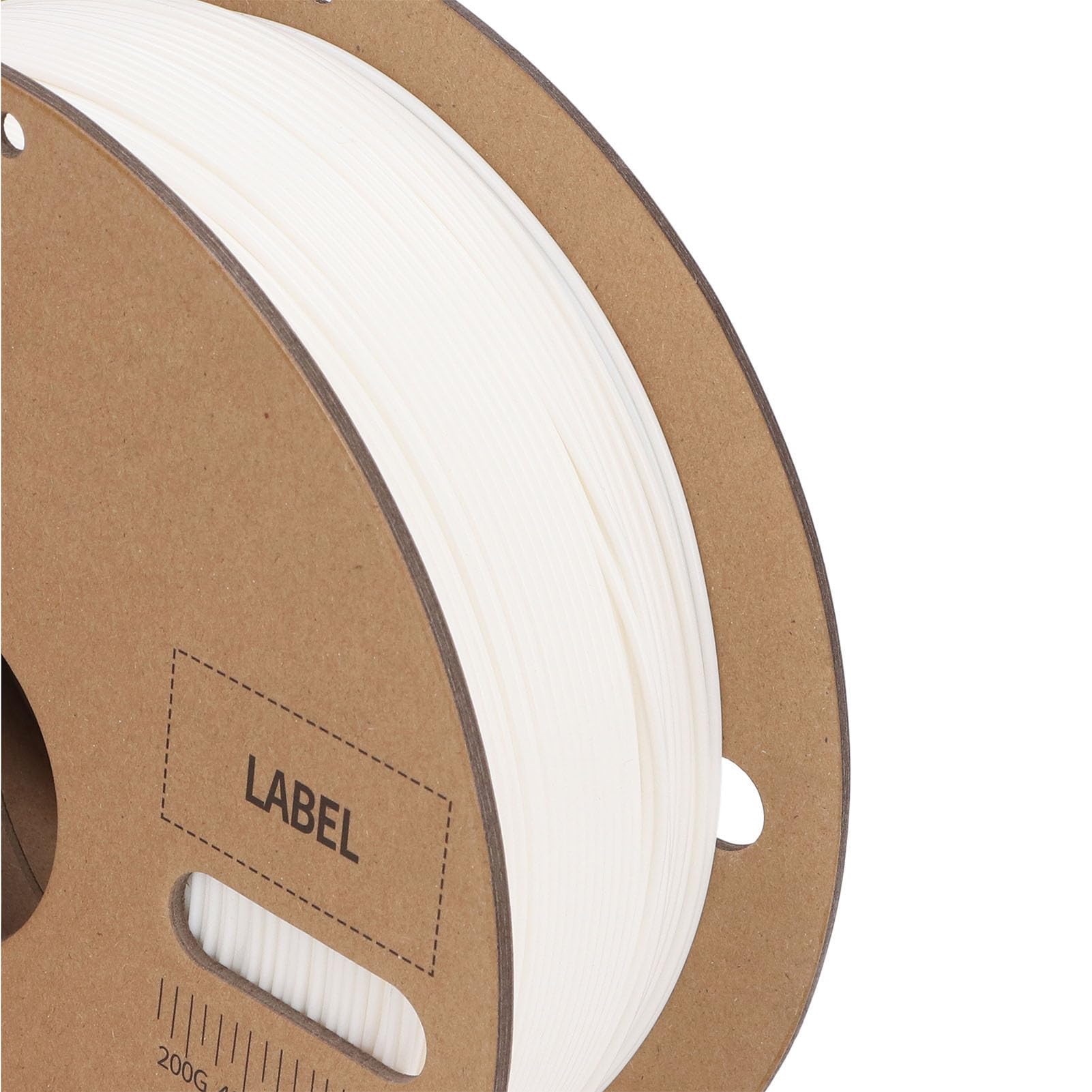 FTVOGUE Biały Filament PLA 1,75 Mm Filament do Szybkiego Druku, Szpula 1 Kg