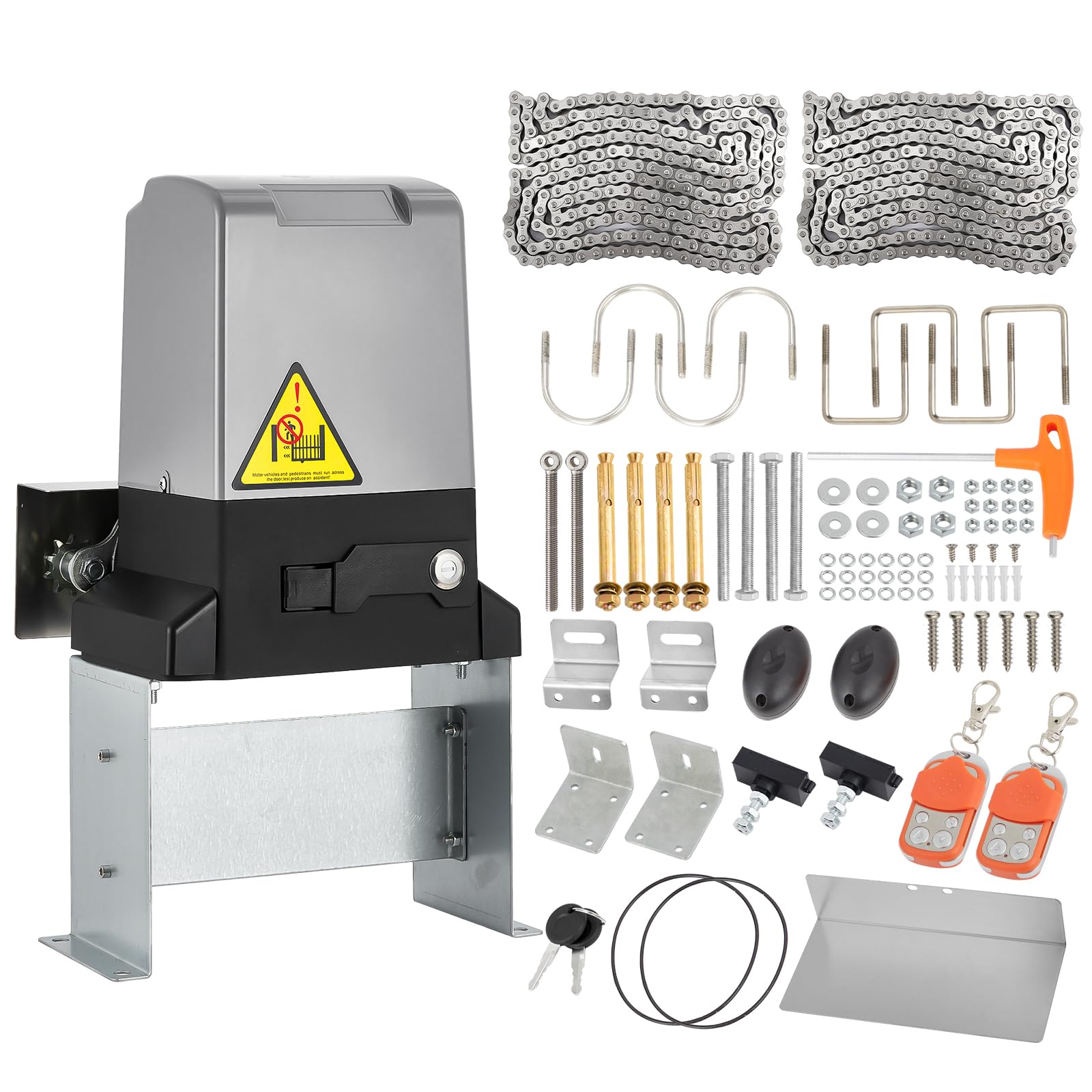 Moteur électrique de 1200kg pour ouvre-portail coulissant à ouverture rapide 12,2 m/min