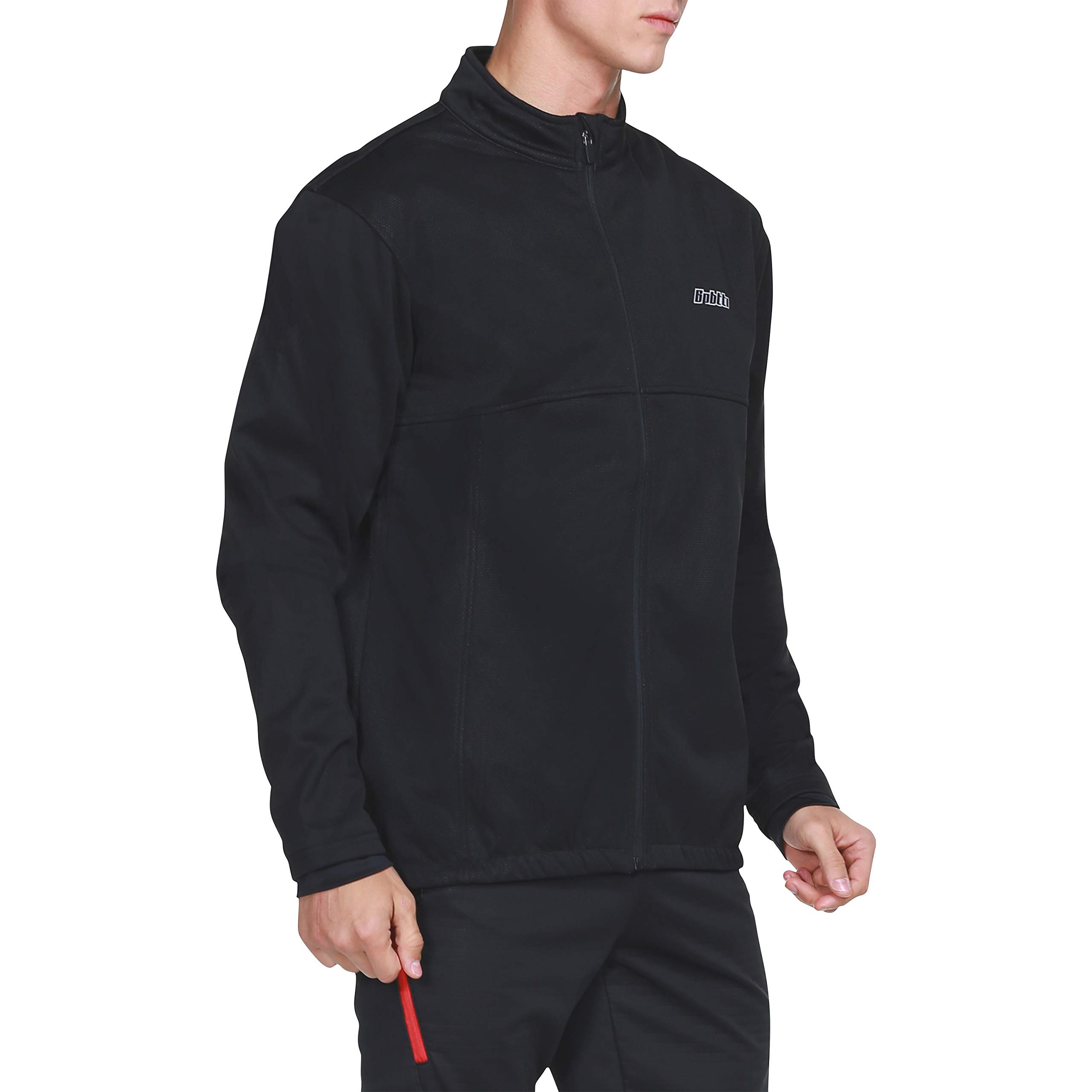 bpbtti Men’s Softshell Hooded Thermal Jacket Windbreaker Coat for Winter