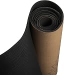 Liège biologique TARU-Dédication & Yoga en caoutchouc d'arbre & Tapis de fitness 5MM Épais, durable & Facile à transporter, non glissant, respectueux de l'environnement, antimicrobien.
