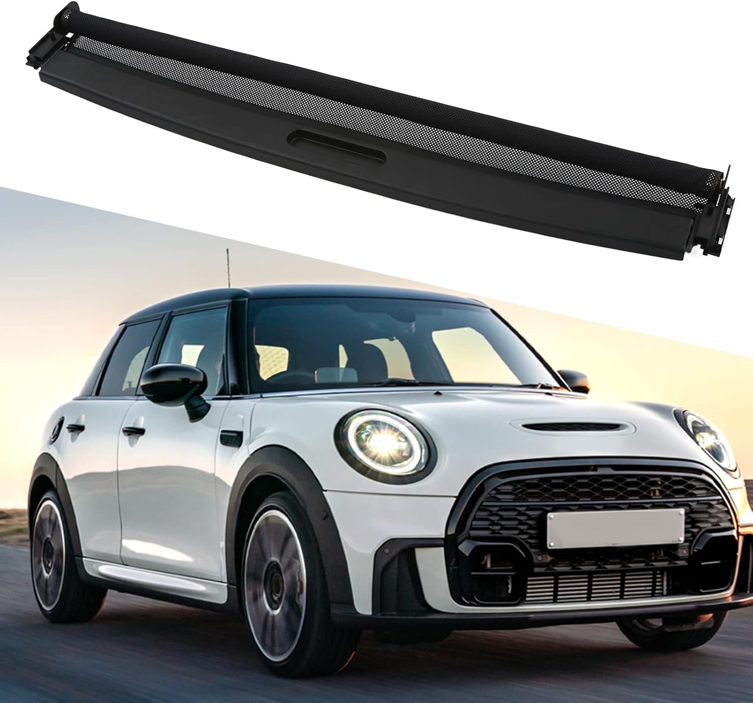 car sunroof sunshade replacement sunroof component compatible with Mini Cooper Clubman Countryman R55 R56 R60. (back)