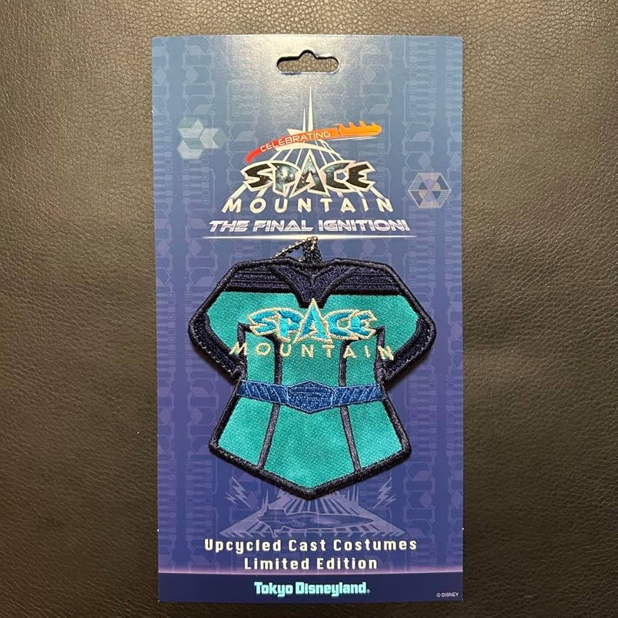 ワッペンバッジ】 ディズニー スペースマウンテン ファイナル