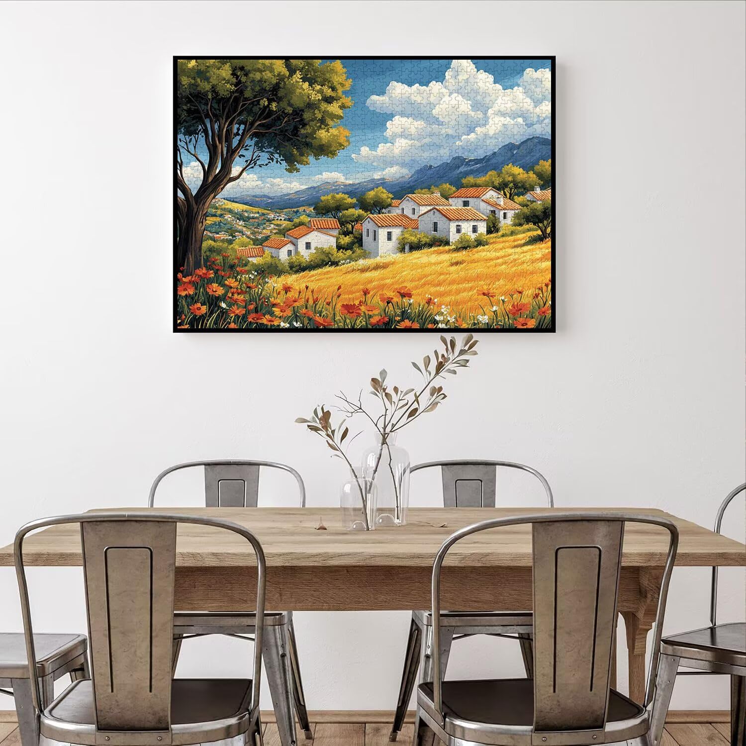 Puzzle 3000 Pezzi Cartoni animati Puzzle Adulti, Gioco Educativo, n-365 | Jigsaw Puzzles Villaggio, Impossibile Difficile Sfida, Classici Gioco Familiare, Giochi Divertenti, Idee Regalo