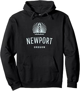 Newport Oregon Lighthouse Coast souvenir gift idea Pullover Hoodie